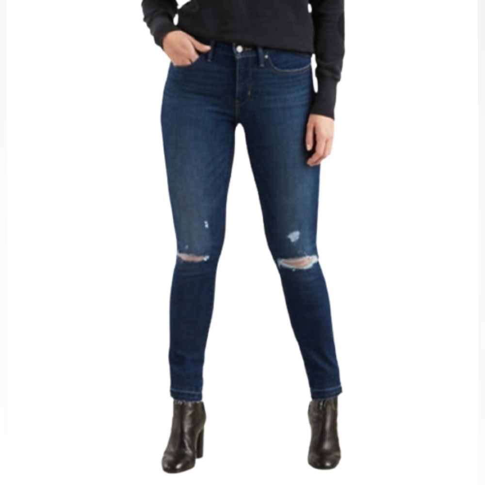 𝅺Levi's 311 Shaping Skinny Jeans Denim Womens Size 26